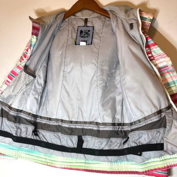 Burton Women's Snowboarding Dryride Faux Fur Trinity Stout Hitide Jacket Sz S - Picture 4 of 7